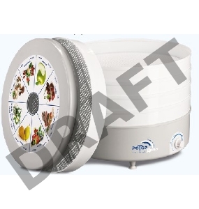 Сушилка д/овощей Ротор СШ-007-05 с вент., 3 поддона, цв. упаковка
