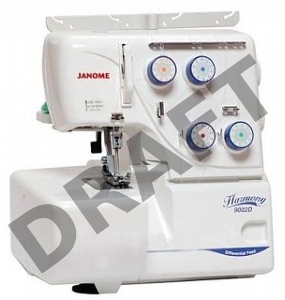 Оверлок Janome Harmony 9002D белый