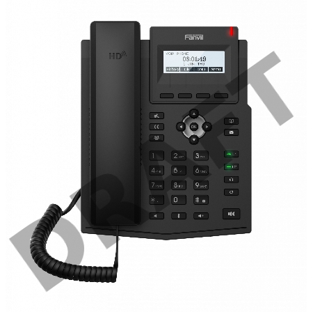 Телефон IP Fanvil X1S черный