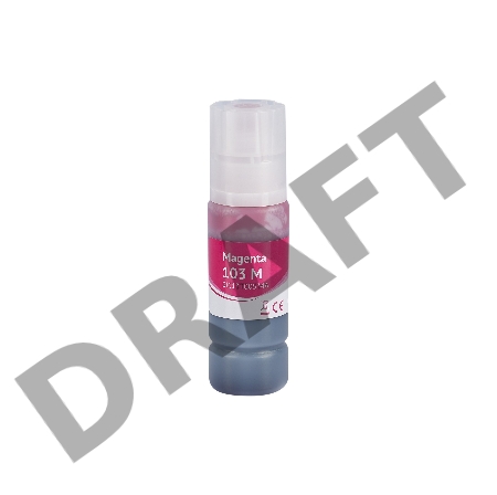 Контейнер с чернилами Sakura C13T00S34A (103 M) для Epson, водорастворимый тип, пурпурный, 7500 к., 70 мл.