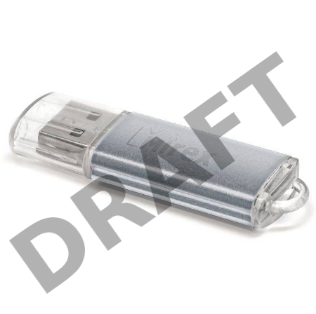 Флеш Диск 8GB Mirex UNIT Silver (13600-FMUUSI08)