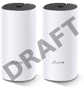 Роутер беспроводной TP-Link DECO M4 (DECO M4(2-PACK)) AC1200 10/100/1000BASE-TX (упак.:2шт)