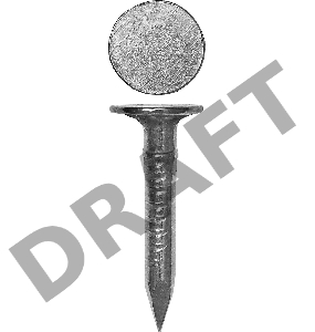 Гвозди с большой потайной головкой, оцинкованные, 90 х 4.0 мм, 90 шт, ЗУБР