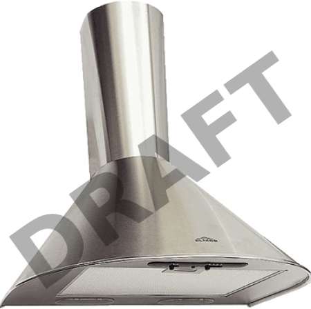 Вытяжка каминная Elikor Эпсилон 50Н-430-П3Л нержавеющая сталь/серебро управление: сенсорное (1 мотор)