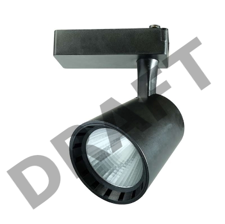 Светильник трековый PTR 0330 30Вт 4000К 24град. BL черн. IP40 JazzWay 5010628