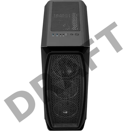 Корпус Aerocool Aero One Eclipse-G-BK-v1 черный без БП ATX 4x120mm 2xUSB3.0 audio