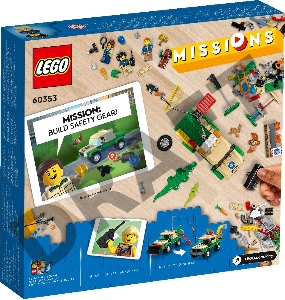 Конструктор Lego City Missions Wild Animal Rescue Missions пластик (60353)