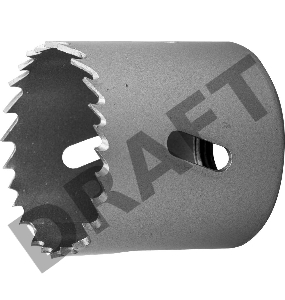 Коронка биметаллическая ЗУБР 29531-044_z01  ЭКСПЕРТ глубина сверления до 38мм d-44мм