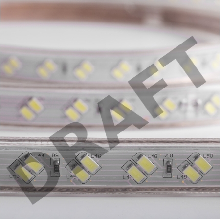 LED лента 220 В, 6.5x17 мм, IP67, SMD 5730, 120 LED/m, цвет свечения белый, 100 м