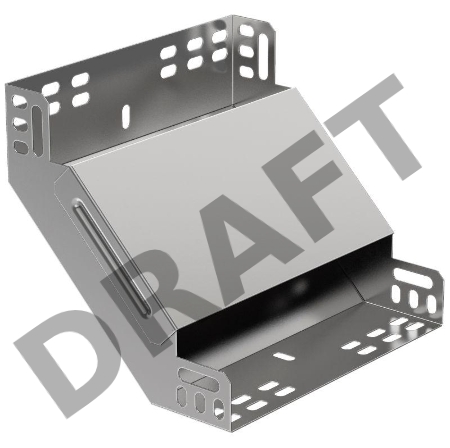 Угол для лотка вертикальный внутренний 90град. 200х50 с кр. ИЭК CLP1V-050-200