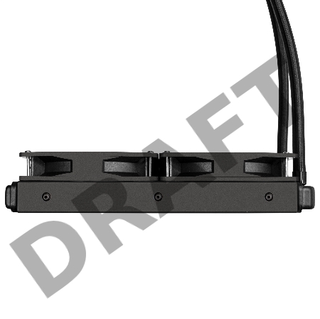 Комплект водяного охлаждения ExeGate EX293457RUS BlackWater-240V2.PWM.RGB (RGB подсветка, LGA2066/2011/1366/1150/1151/1155/1156/1200/1700/AM4/FM1/FM2/FM2+/AM2/AM2+/AM3/AM3+, TDP 220W, Fan 120mm, PWM, 800-2000RPM, Hydro bearing, 4pin, 11-22db, с термопасто