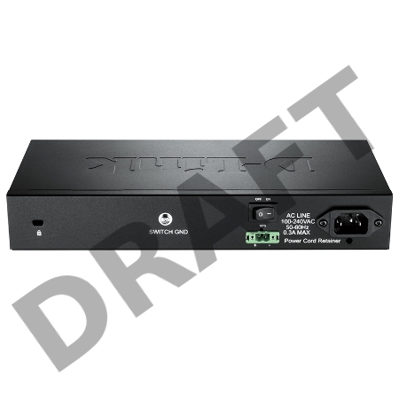 Сетевое оборудование D-Link DGS-1210-10/ME/A1A Коммутатор 2 уровня с 8 портами 10/100/1000Base-T и 2 портами 1000Base-X SFP 