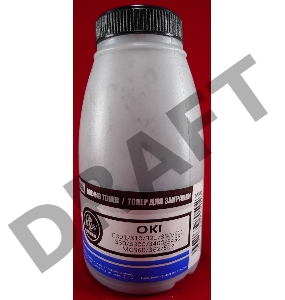 Тонер OKI C301/C321/C310/C330/C331/C510/C511/C530/C531/C3300/C3400/C3450/C3520/C3530/C3600/MC350/MC351/MC352/MC360/MC361/MC362/MC561/MC562 Black (фл., 70г) B&W Premium (Tomoegawa) - фас.России