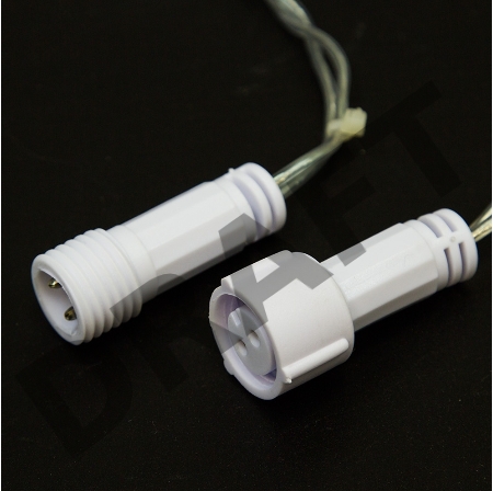 Гирлянда Нить 10м, постоянное свечение, прозрачный ПВХ, 230В, цвет: Красный