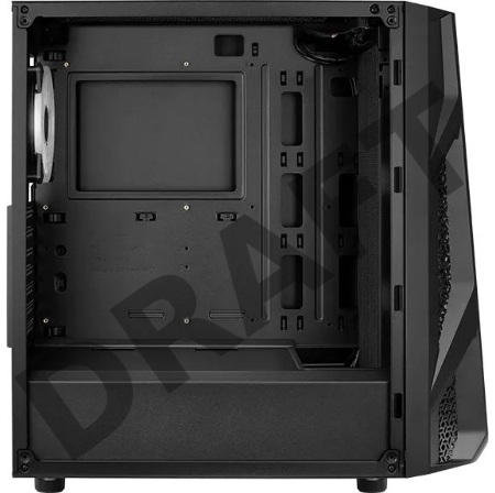 Корпус Aerocool AirHawk Duo-G-BK-v1 черный без БП ATX 5x120mm 5x140mm 2xUSB3.0 audio bott PSU