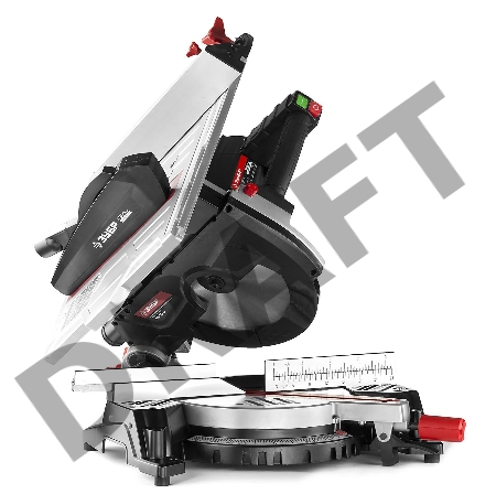 Торцовочная комбинированная пила Зубр МАСТЕР ЗПТК-305-1900