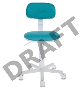 Кресло детское Бюрократ CH-W201NX/15-175 бирюзовый 15-175