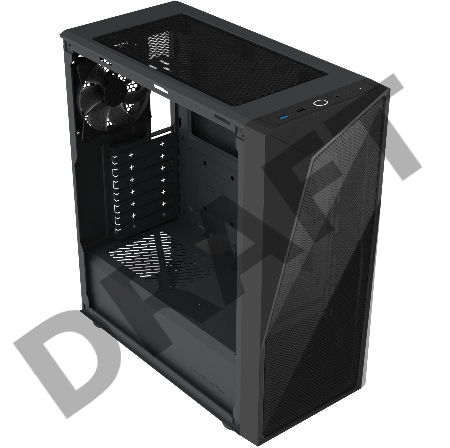 Корпус Cooler Master CMP 520 черный без БП ATX 1x80mm 1x92mm 2xUSB2.0 audio