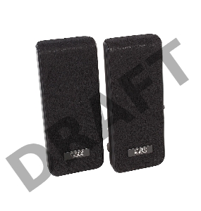 Акустическая система 2.0 CBR CMS 295, Black, 3.0 W*2, USB