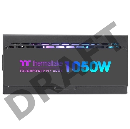 Блок питания Thermaltake Toughpower PF1 ARGB 1050 PS-TPD-1050F3FAPE-1 1050W/Fully Modular/RiingDuo/Full Range/Analog/80 Plus Platinum/EU/100% JP CAP/All Flat Cables