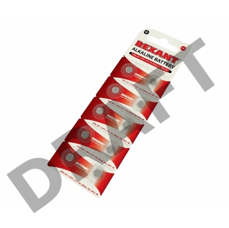 Батарейка LR58, AG11, LR721, G11, 162, GP62A, 362, SR721W REXANT