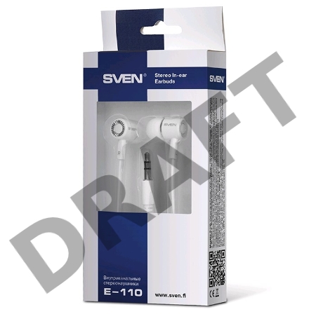 Наушники SVEN E-110,  белый