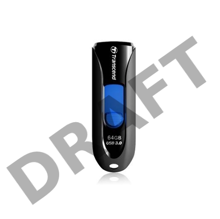 Флэш Диск Transcend USB Drive 64Gb JetFlash 790 TS64GJF790K {USB 3.0}