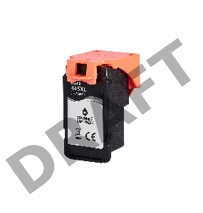 Струйный картридж Sakura 8282B001 (445XL Black) для Canon, черный, 15 мл., 400 к.