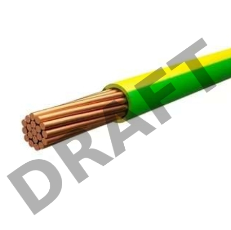 Провод ПуГВ 4 Ж/З (м) ЭлектрокабельНН M0001166