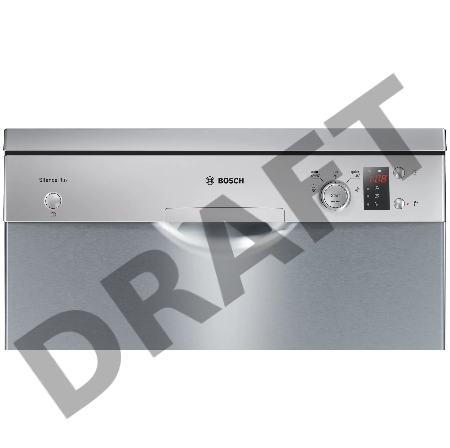 Посудомоечная машина отдельностоящая Bosch SMS50D08GC, Серия 4[12 комплектов, инвертор, стальной]