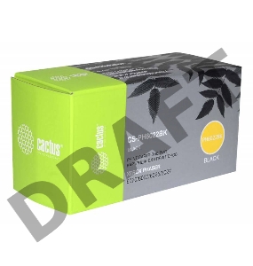 Тонер Картридж Cactus CS-PH6022BK 106R02763 черный для Xerox Phaser 6020/6022/WC6025/6027 (2000стр.)