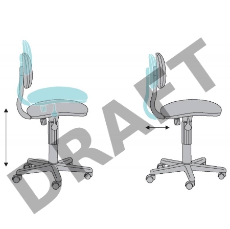 Кресло детское Бюрократ CH-W201NX/26-31 розовый 26-31