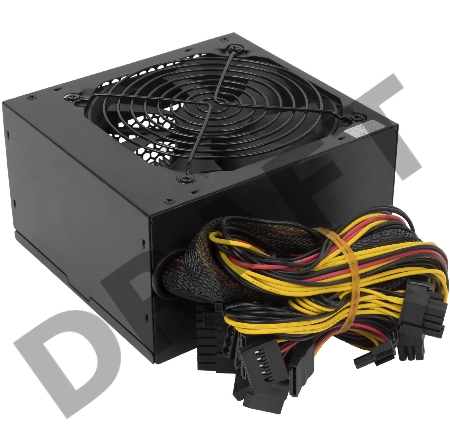 Блок питания Hiper ATX 500W HPC-500 80+ (24+4+4pin) APFC 120mm fan 4xSATA