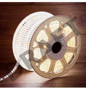 LED лента 220 В, 7.5x20 мм, IP67, SMD 2835, 276 LED/m, цвет свечения белый, 50 м