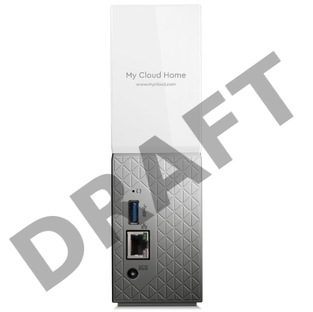 Накопитель на жестком магнитном диске WD Сетевой RAID накопитель WD My Cloud Home WDBVXC0080HWT-EESN 8ТБ 3,5