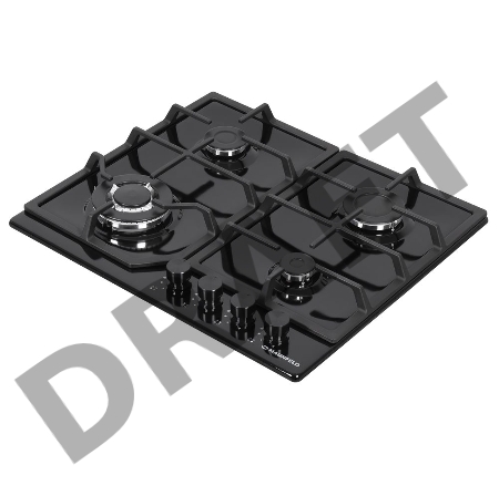 Газовая панель MAUNFELD EGHE.64.43CB/G