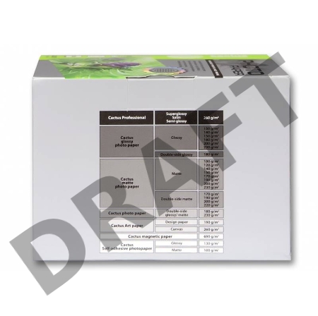 Фотобумага Cactus CS-GA6180500 глянцевая A6 180 г/м2 500 листов