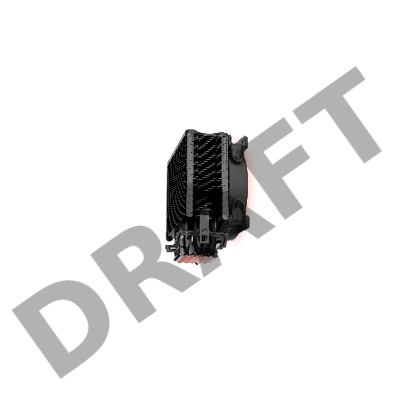 Кулер PCCooler GI-X6R S775/1151/55/56/AM2/2+/AM3/AM4/FM1/2/754/939/940 (24 шт/кор, TDP 195W, вент-р 120мм с PWM, Red LED FAN, 5 тепловых трубок 6мм, 800-1800RPM, 30,5dBa)