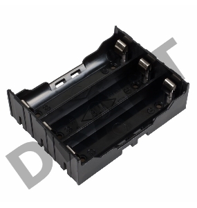 Батарейный отсек 3х18650 Li-ion (на плату)