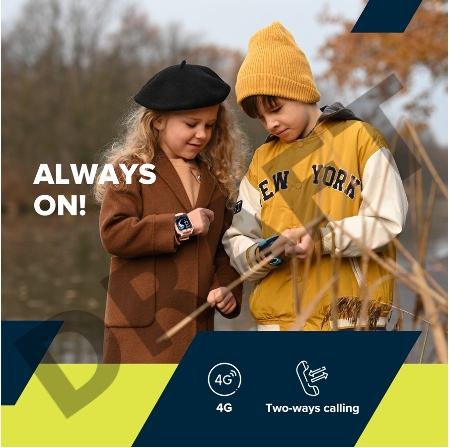 Смарт-часы Canyon CNE-KW41YB Kids