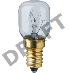 Лампа накаливания 61 207 NI-T25-15-230-E14-CL (для духовых шкафов) Navigator 61207