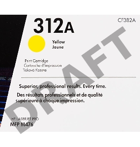 Тонер Картридж HP 312A CF382A желтый для HP CLJ Pro M476 (2400стр.)