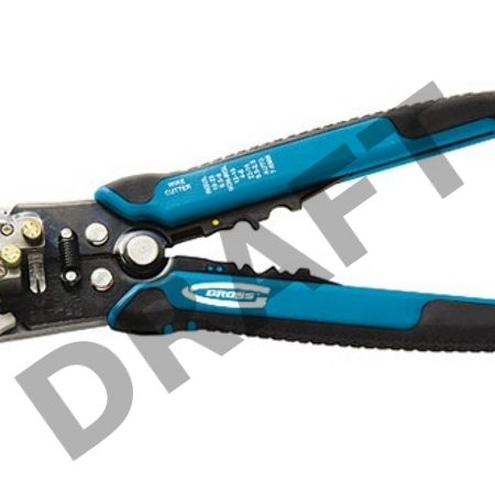 Щипцы для зачистки электропроводов GROSS 17718  0,5–8 кв.мм