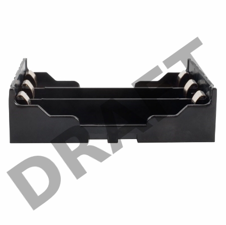 Батарейный отсек 3х18650 Li-ion (на плату)