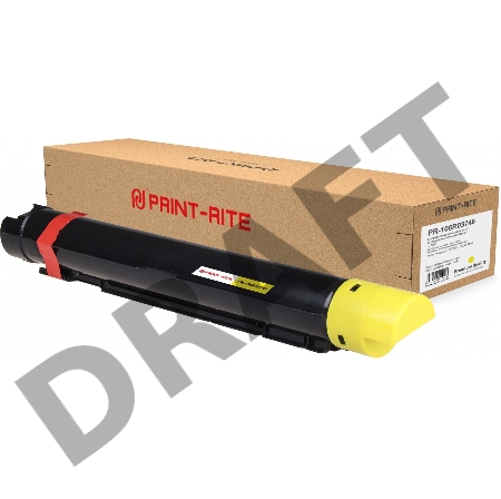 Картридж лазерный Print-Rite TFXAIQYPRJ PR-106R03746 106R03746 желтый (11800стр.) для Xerox VersaLink C7020/C7025/C7030