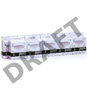 Лампа светодиодная Gauss Elementary GX53 15Вт цок.:GX53 таблетка 220B 4100K св.свеч.бел.ней. (упак.:10шт) (83825)