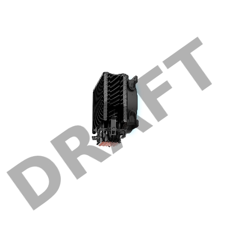 Кулер PCCooler GI-X6B S775/1151/55/56/AM2/2+/AM3/AM4/FM1/2/754/939/940 (24 шт/кор, TDP 195W, вент-р 120мм с PWM, Blue LED FAN, 5 тепловых трубок 6мм, 800-1800RPM, 30,5dBa)
