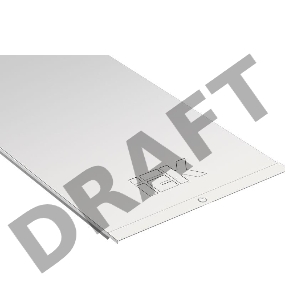 Крышка для лотка осн. 400 L3000 (дл.3м) ИЭК CLP1K-400-3