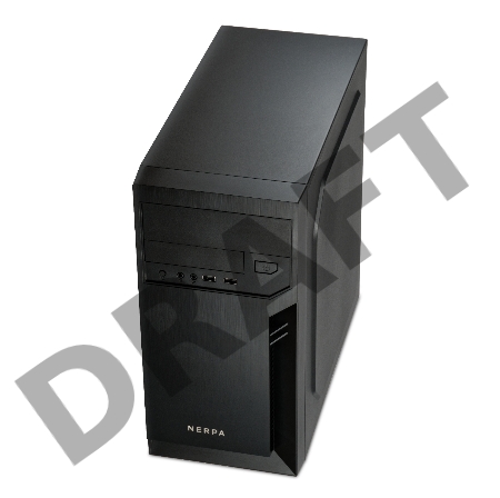 Персональный компьютер ПК NERPA BALTIC i342 MT MT Intel Core i3 10100(3.6Ghz)/8192Mb/256SSDGb/noDVD/war 1y/black/noOS + 450W, noKbd&m