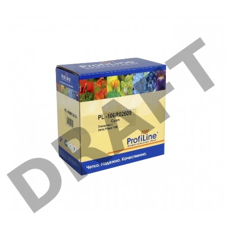 Картридж PL-106R02609 для принтеров Rank Xerox Phaser 7100 Cyan 9000 копий (2шт/уп) ProfiLine